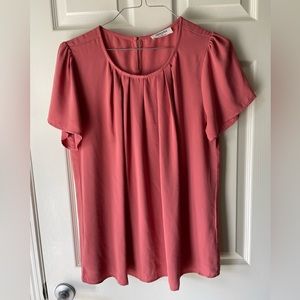 Ruffle Sleeve Blouse